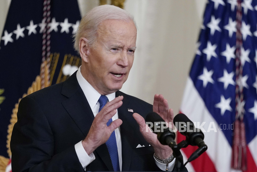 Presiden Amerika Serikat (AS) Joe Biden untuk pertama kalinya menyebut invasi Rusia di Ukraina sebagai genosida.
