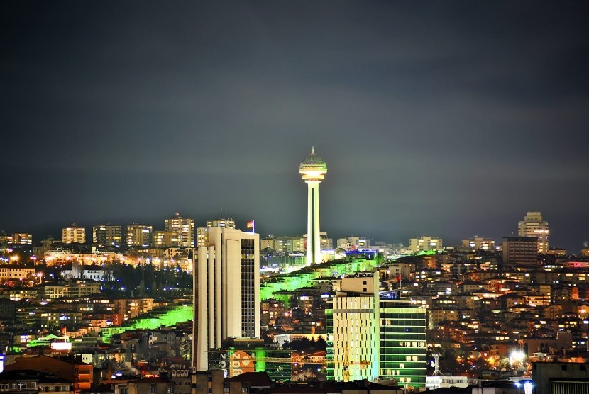 Ibu Kota Turki, Ankara. Turki kini menjadi perhatian dunia karena disinyalir menjadi pusat transit perdagangan narkoba.