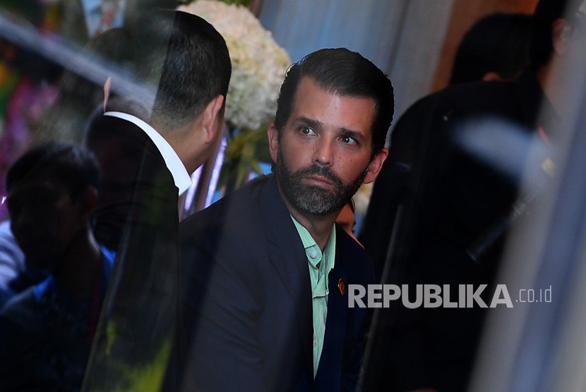 Putra sulung Presiden Amerika Serikat Donald Trump, Donald Trump Jr setuju bertemu dalam waktu dekat dengan panel Dewan Perwakilan Rakyat AS yang menyelidiki serangan Capitol. Ilustrasi.