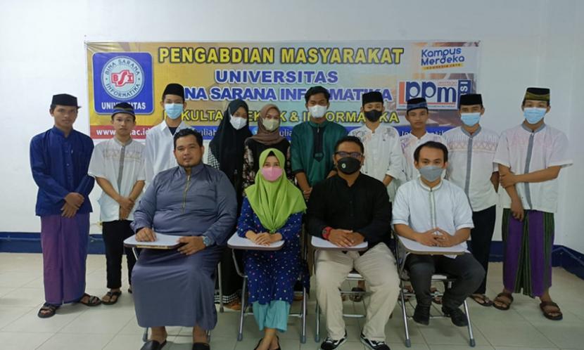 Universitas Bina Sarana Informatika Berbagi Ilmu yang telah dilaksanakan kepada anak-anak di Panti Asuhan Ahmad Yani dan Panti Asuhan Aisyiyah Tunas Harapan, pada Sabtu (23/4/2022),