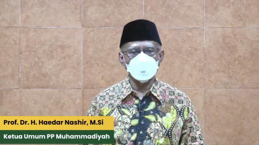 Ketua Umum PP Muhammadiyah, Prof Haedar Nashir.