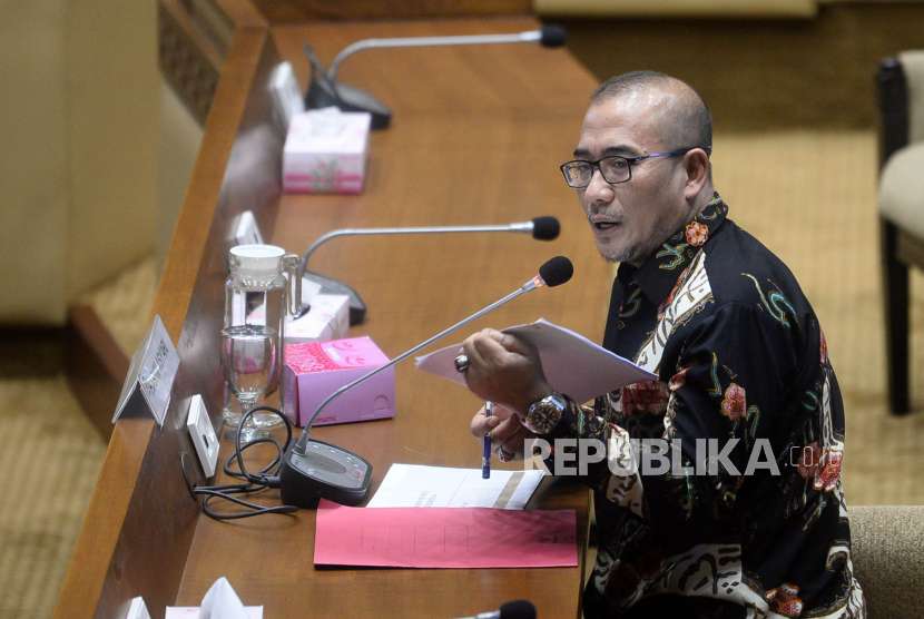Ilustrasi. Anggota Komisi Pemilihan Umum (KPU) RI Hasyim Asy