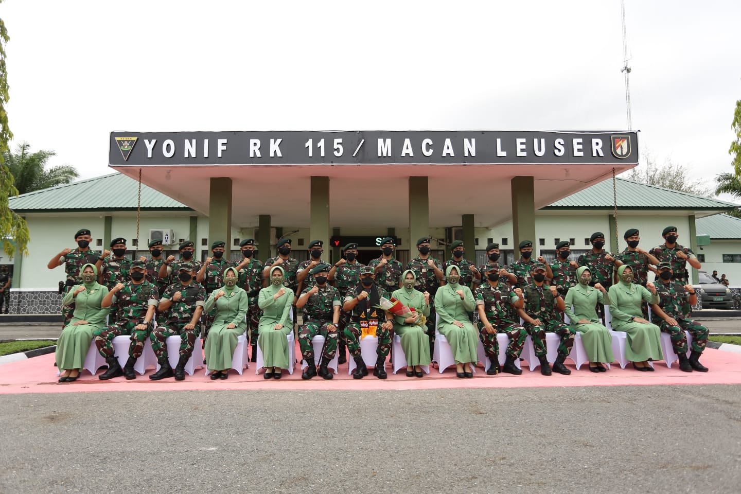 Kunjungi Yonif Raider Khusus 115/ML, Pangdam IM Ingatkan Kedisiplinan Prajurit