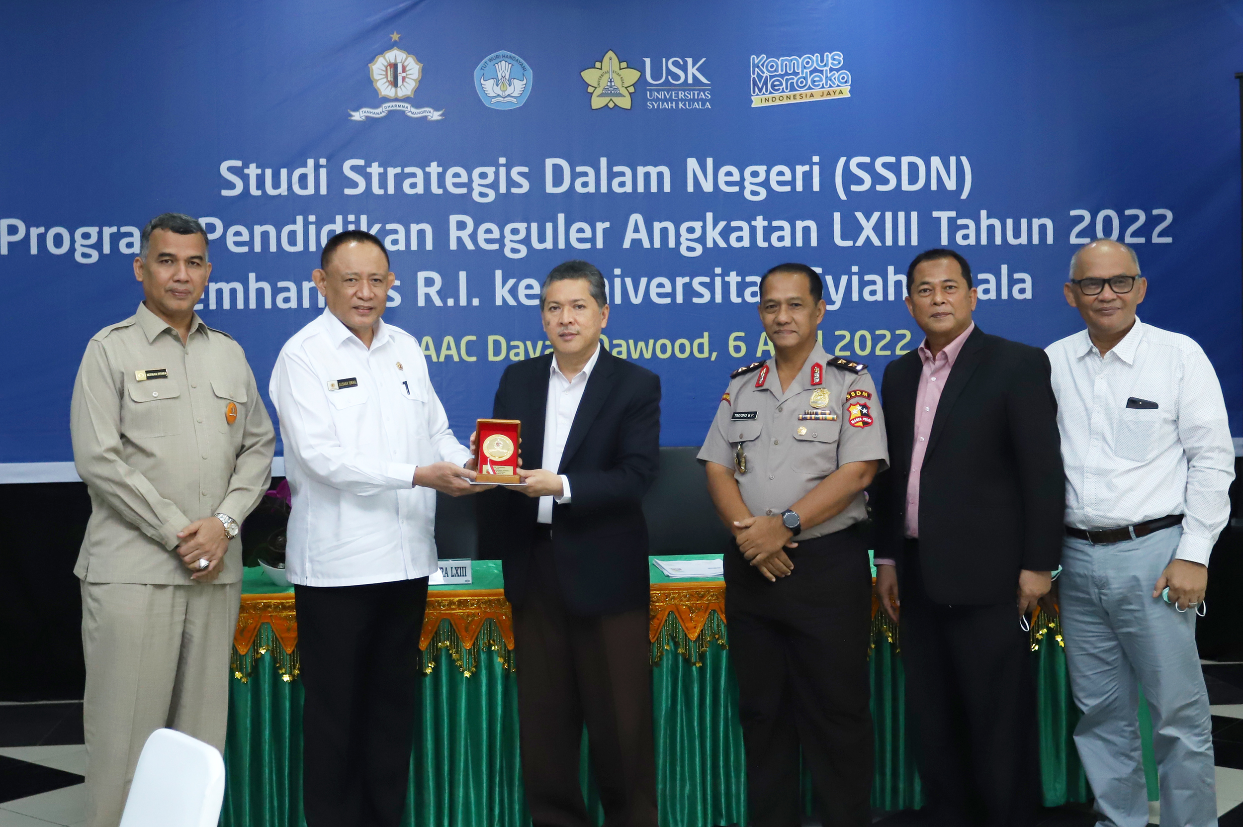 Peserta PPRA Lemhanas Studi Strategis di Universitas Syiah Kuala