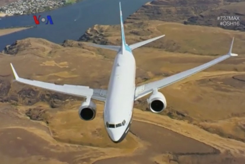 Boeing 737 Max (Ilustrasi)