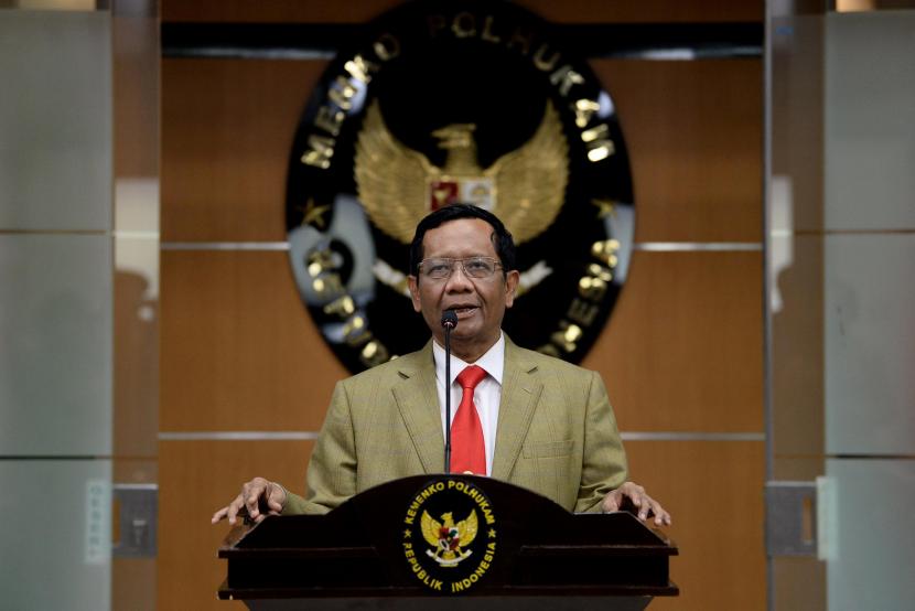 Menko Polhukam Mahfud MD.