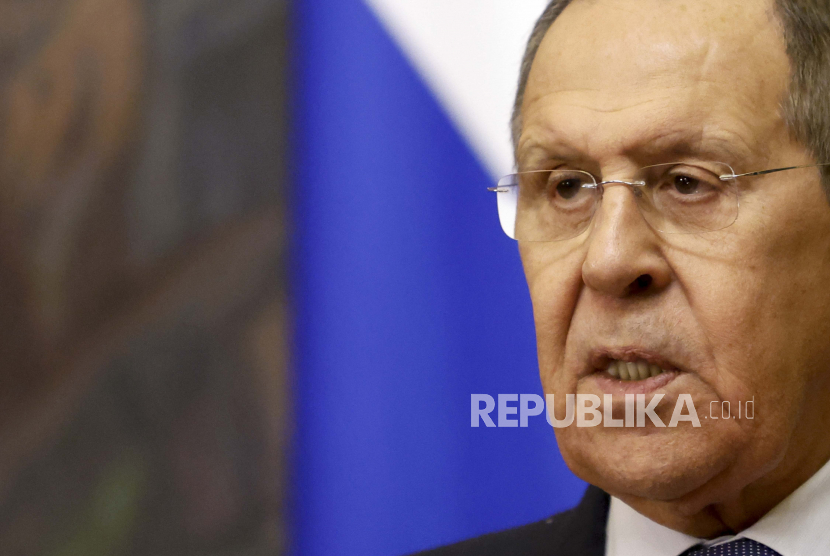 Menteri Luar Negeri Rusia Sergey Lavrov.