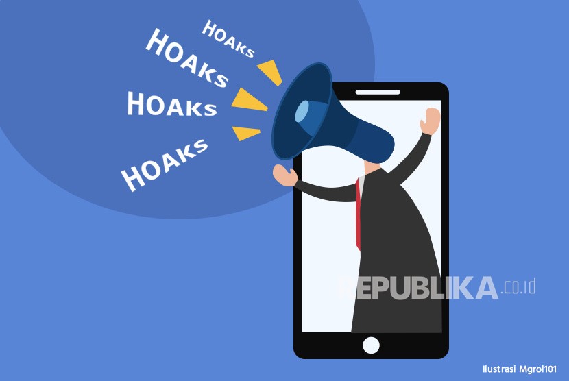 Ilustrasi. Unit Reskrim Polsek Cipayung telah memulangkan pelaku penyebar video hoaks yang menarasikan seorang ibu gorok leher anak saat sedang membangunkan sahur.