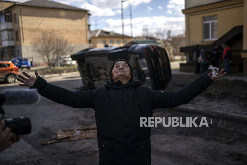 Turki Serukan Pembunuhan Warga Sipil Bucha Diselidiki Independen. Foto: Tanya Nedashkivs
