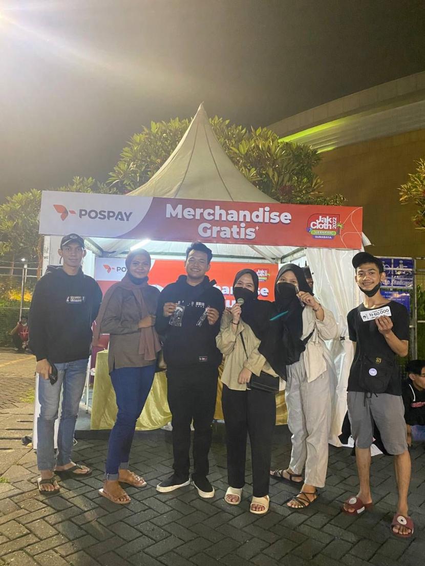 PT Pos Indonesia (Persero) turut berpartisipasi memeriahkan ajang Jakcloth Lebaran 2022.