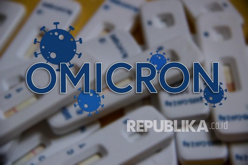 Ilustrasi Covid-19 varian Omicron. Meski subvarian baru belum terdeteksi, pemerintah telah menyusun langkah mitigasi mudik Lebaran 2022.