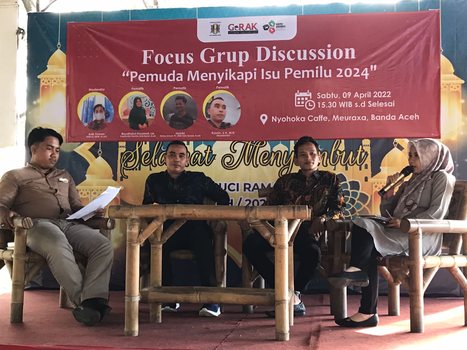 KAMU DEMRES-IMM Banda Aceh Sikapi Isu Presiden Tiga Periode