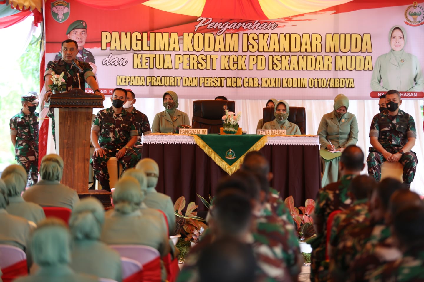 Berkunjung ke Kodim 0110/Abdya, Pangdam IM Sebut Babinsa adalah Tulang Punggung Angkatan Darat