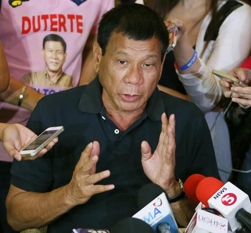 Presiden Rodrigo Duterte.