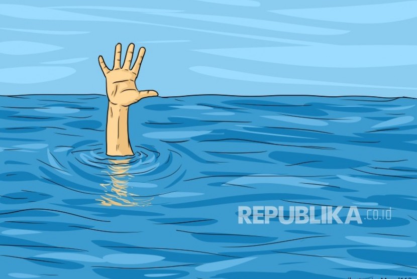 Balita 1,5 Tahun Terseret Arus Kali Cipakancilan (ilustrasi).