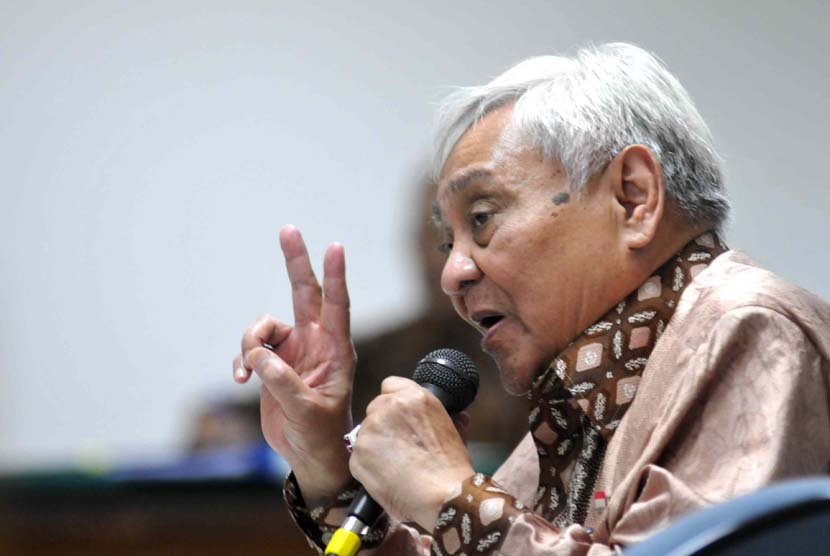 Mantan hakim agung dan konstitusi, Prof M Laica Marzuki.