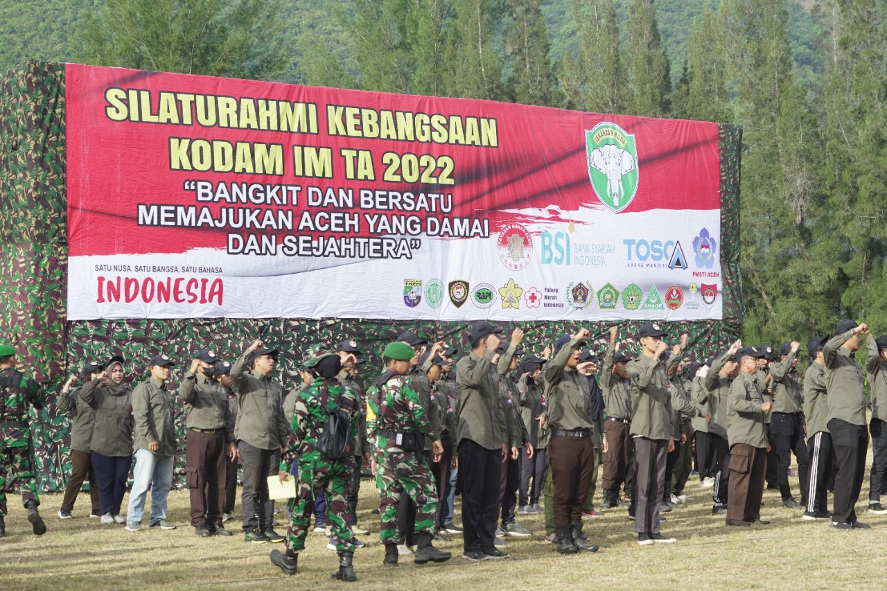 Momentum Kebangkitan Nasional, Pangdam IM Gelar Silaturahmi Kebangsaan