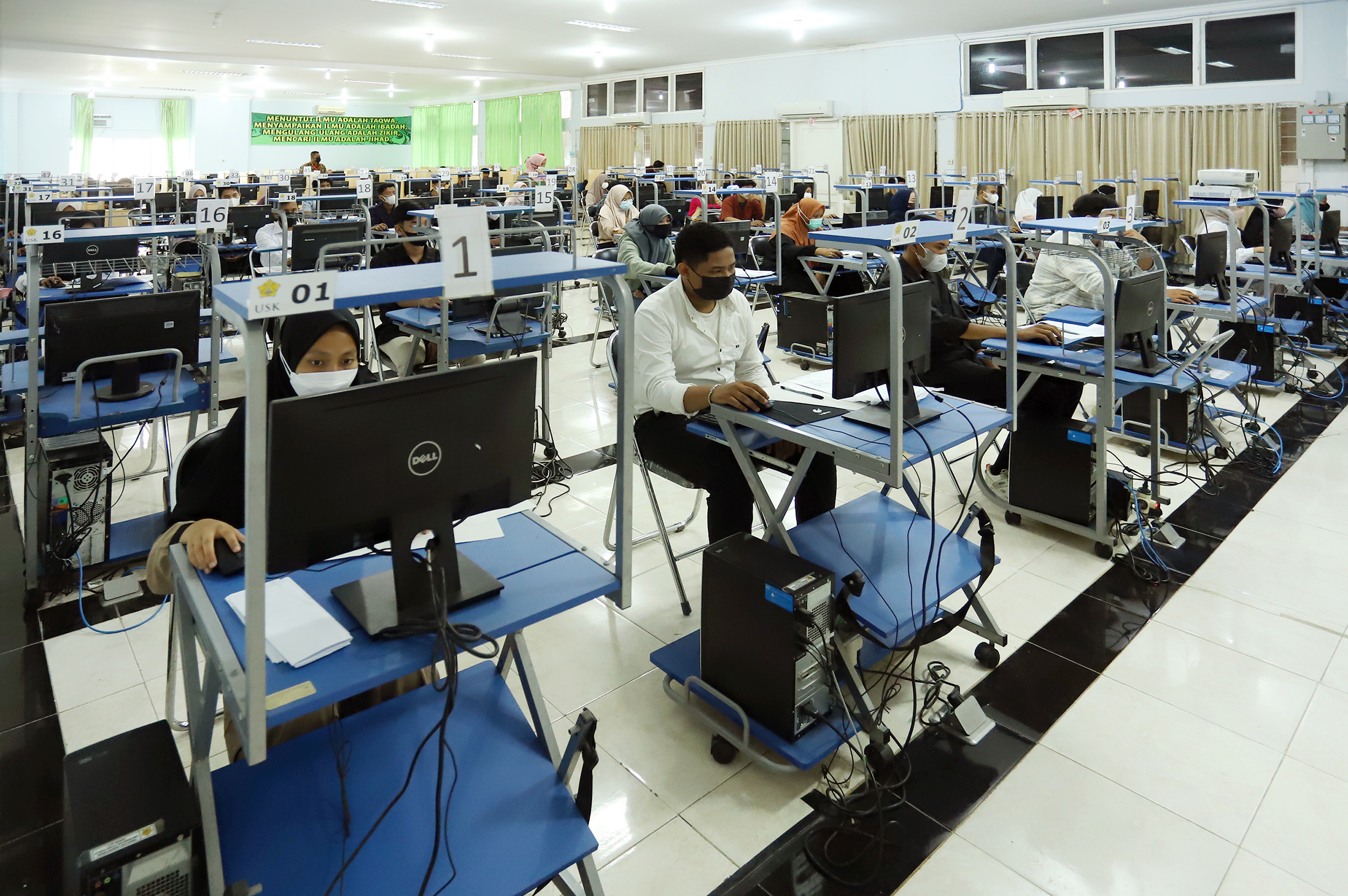 9.624 Peserta UTBK Ujian di Universitas Syiah Kuala