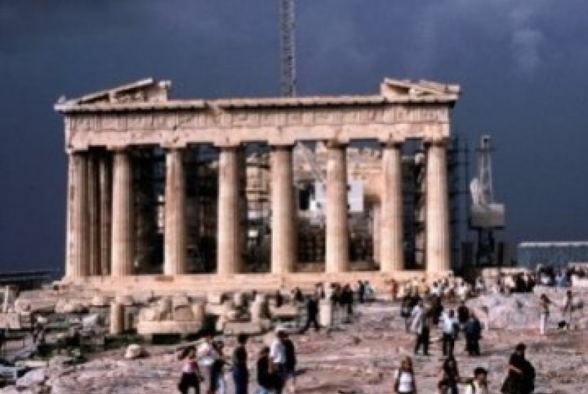 Wisata di Yunani (Illustrasi)