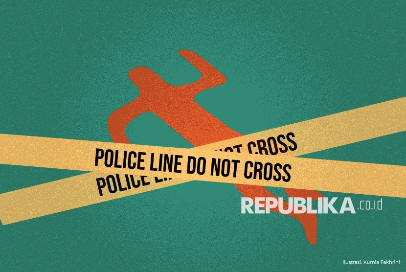 Ilustrasi Garis Polisi