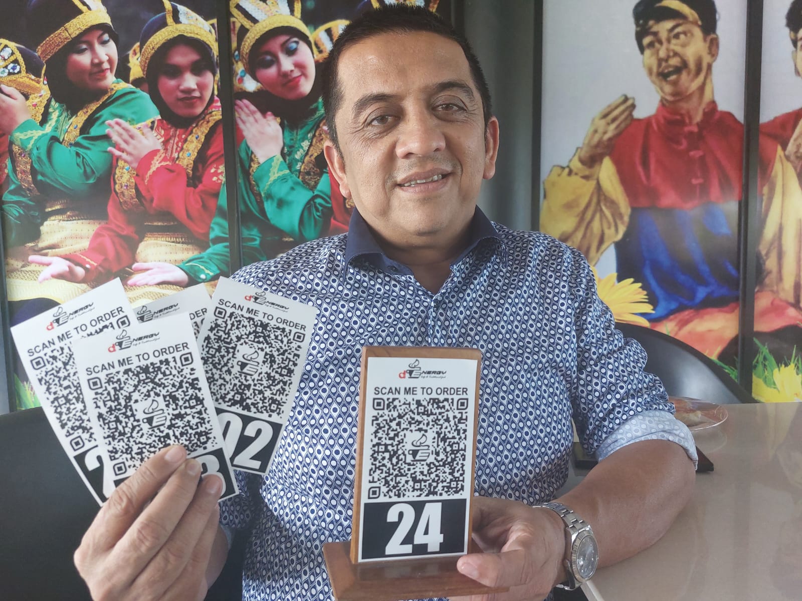 Lebih Mudah, Pesan Makan di D’Energy Cafe Bisa Pakai Barcode