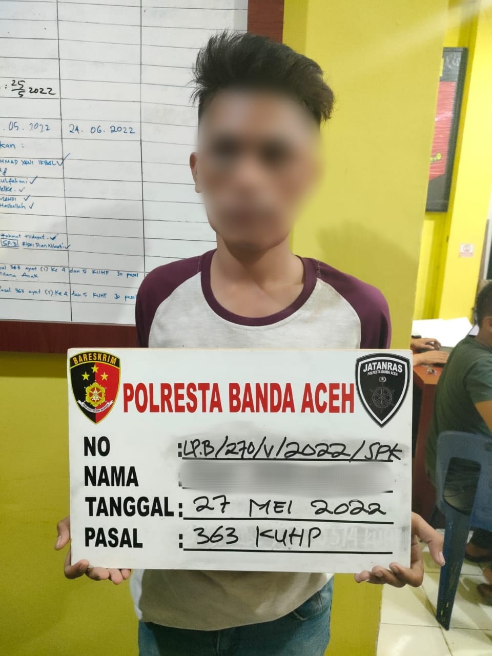 Polisi Tangkap Pelaku Pencurian Handphone di J&T Cabang Banda Aceh