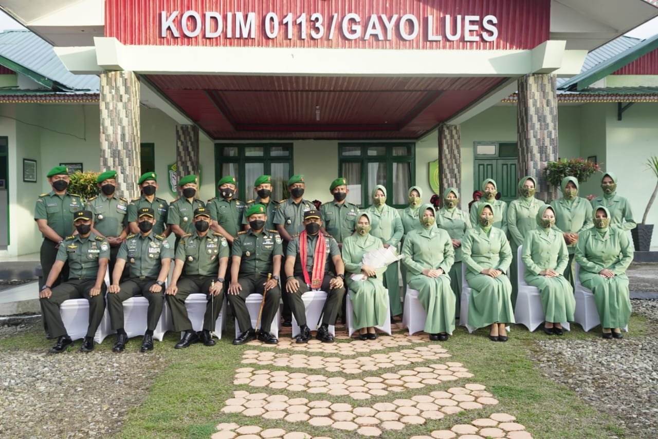 Kunker ke Kodim 0113/Galus, Ini Pesan Pangdam IM