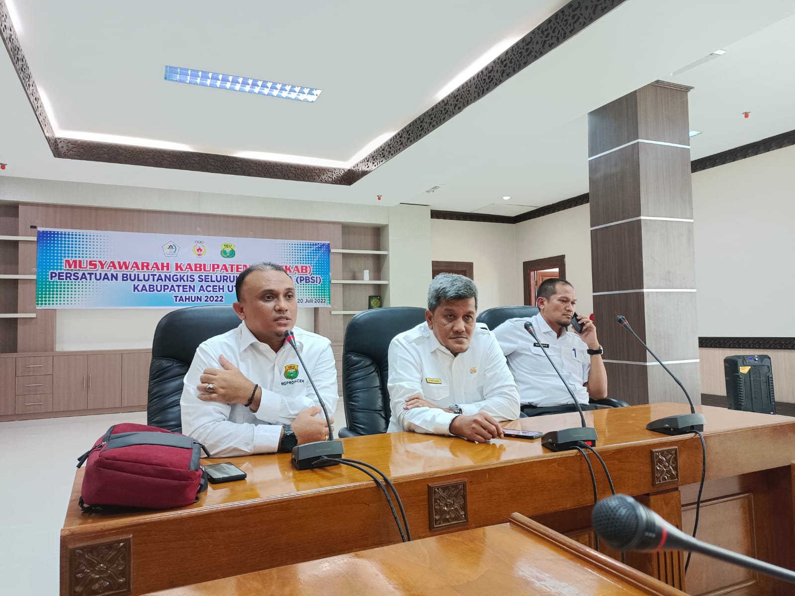 Dayan Albar terpilih Jadi Ketua Pengcab PBSI Aceh Utara