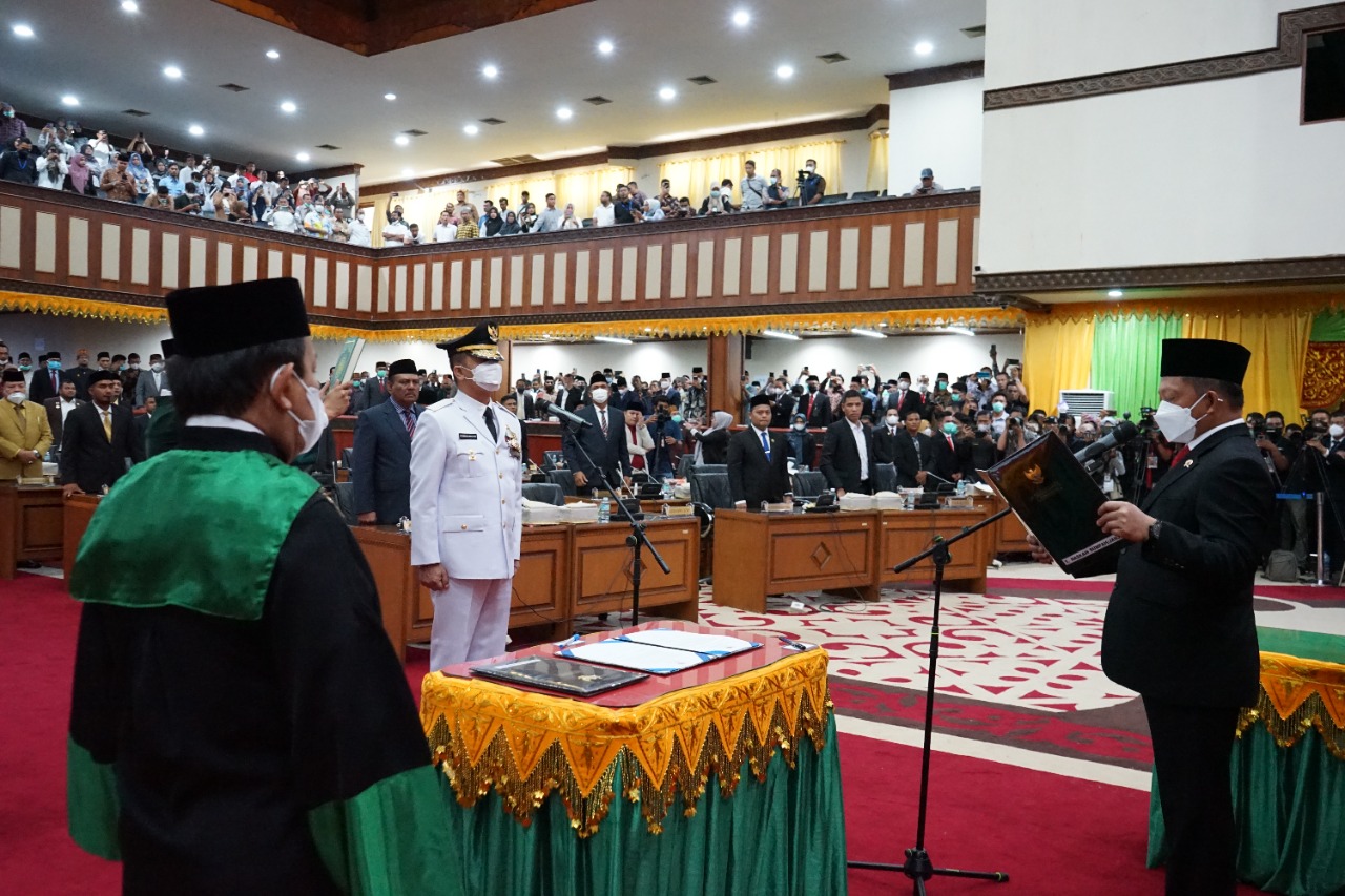 Selamat, Achmad Marzuki Resmi Jadi Penjabat Gubernur Aceh