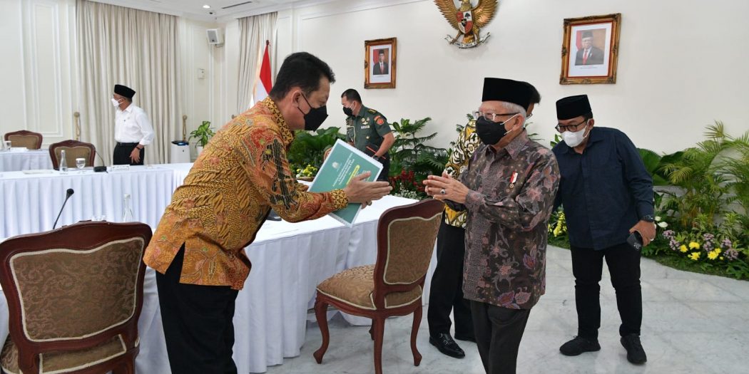 Di depan Wapres Ma’ruf Amin, Ini yang Disampaikan Pj Gubernur Aceh