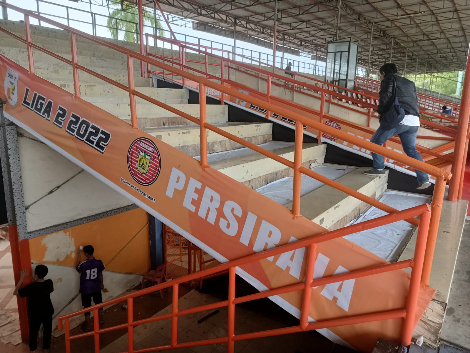 Markas Persiraja Bersolek Jelang Laga Perdana Kontra PSMS Medan