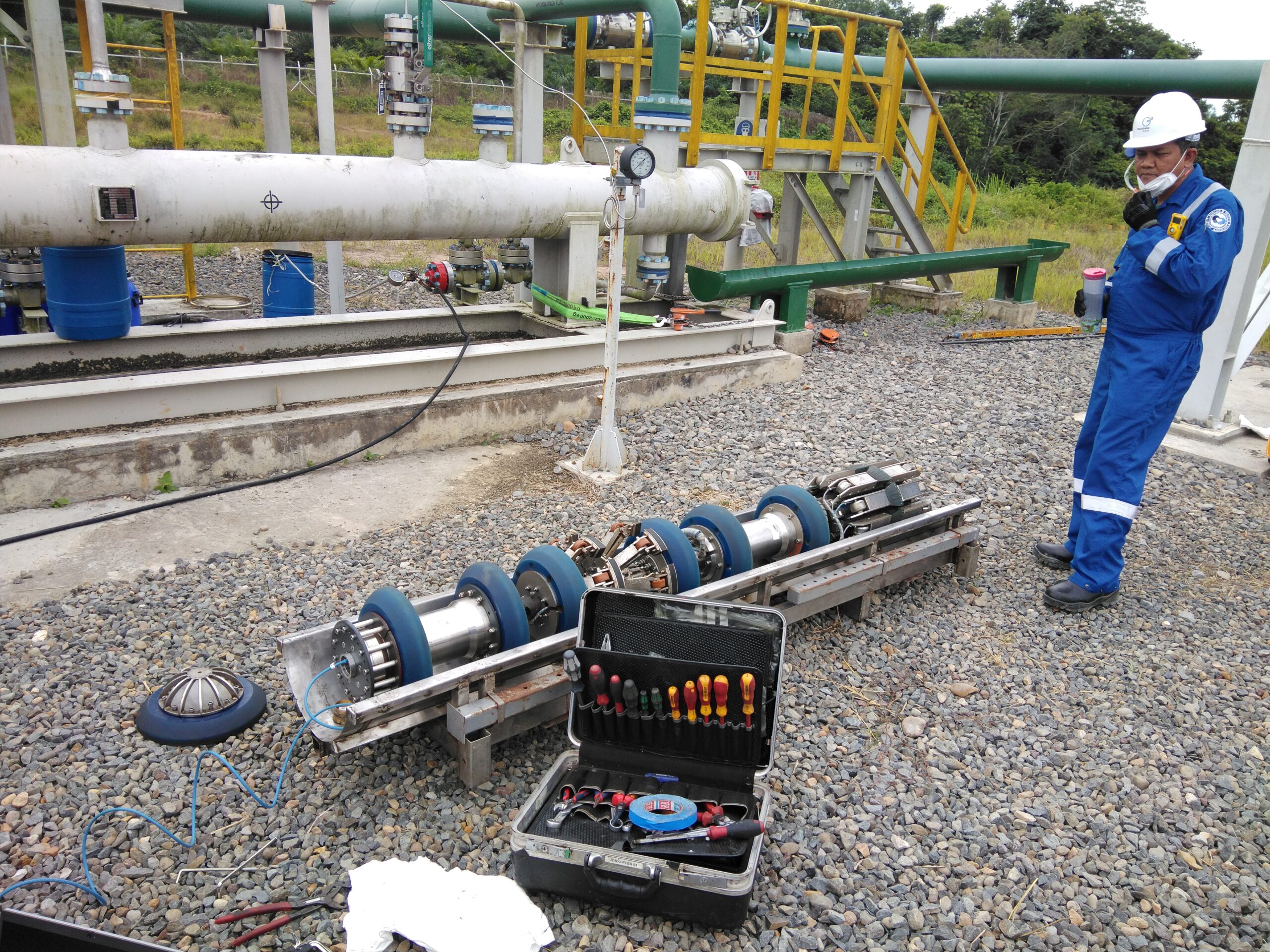 Tingkatkan Kehandalan Operasi, BPMA dan Medco E&P Malaka Lakukan Inspeksi Jalur Pipa