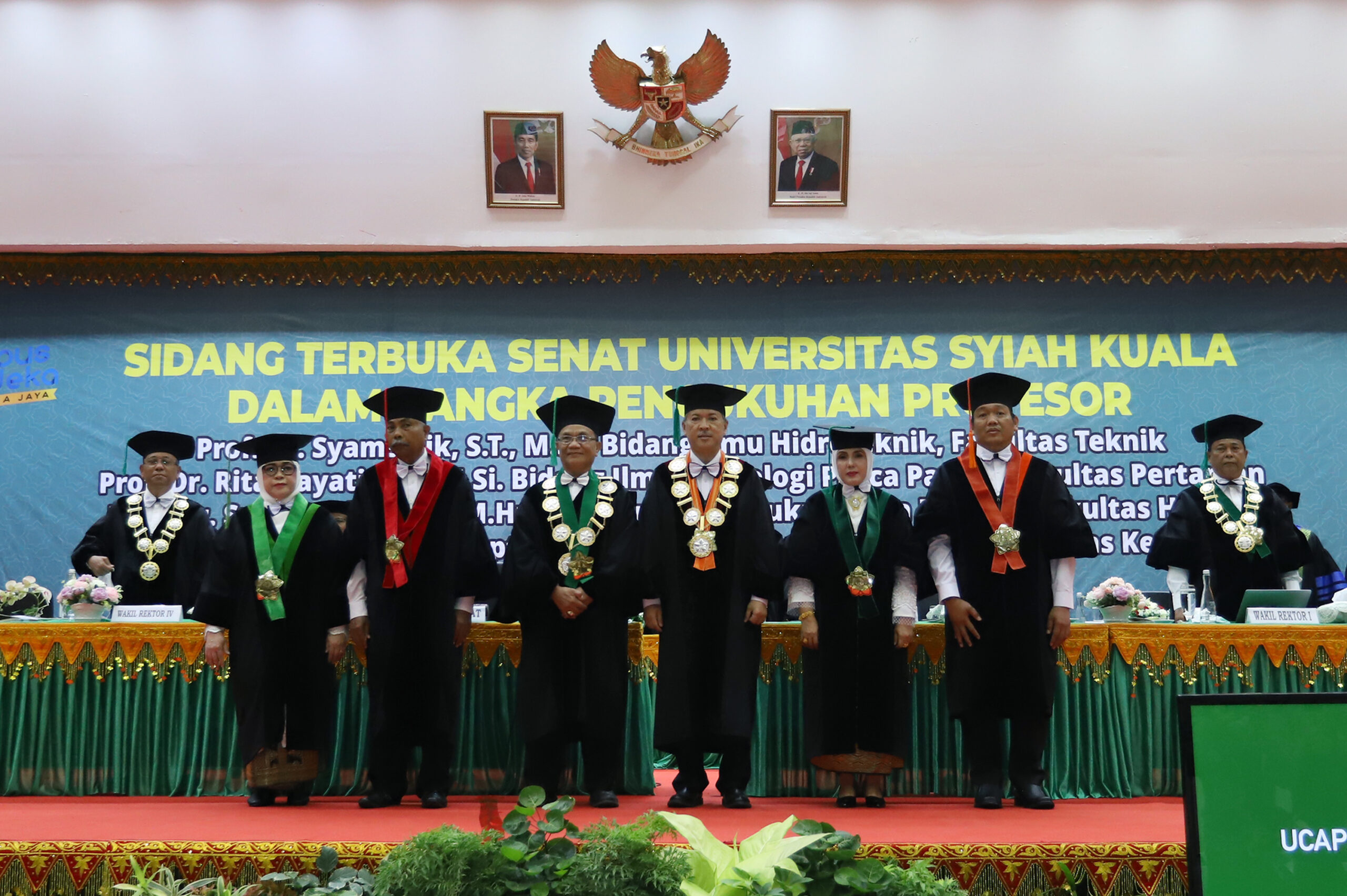 Universitas Syiah Kuala Kembali Kukuhkan Empat Profesor
