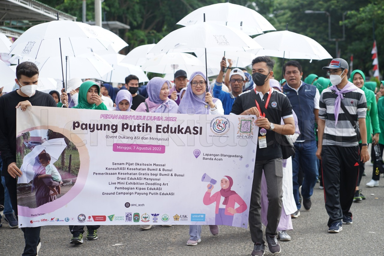Cakupan ASI Eksklusif di Aceh Masih Rendah, AIMI Aceh Kumpulkan Dukungan Lintas Sektor