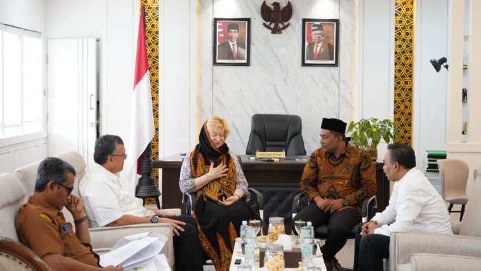 Wakil Dubes Rusia Ketemu Ketua DPRA Saiful Bahri, Ini yang Dibahas