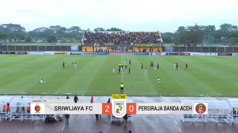 Brace Habibi Yusuf Bawa Sriwijaya FC Menang 2-0 dari Persiraja