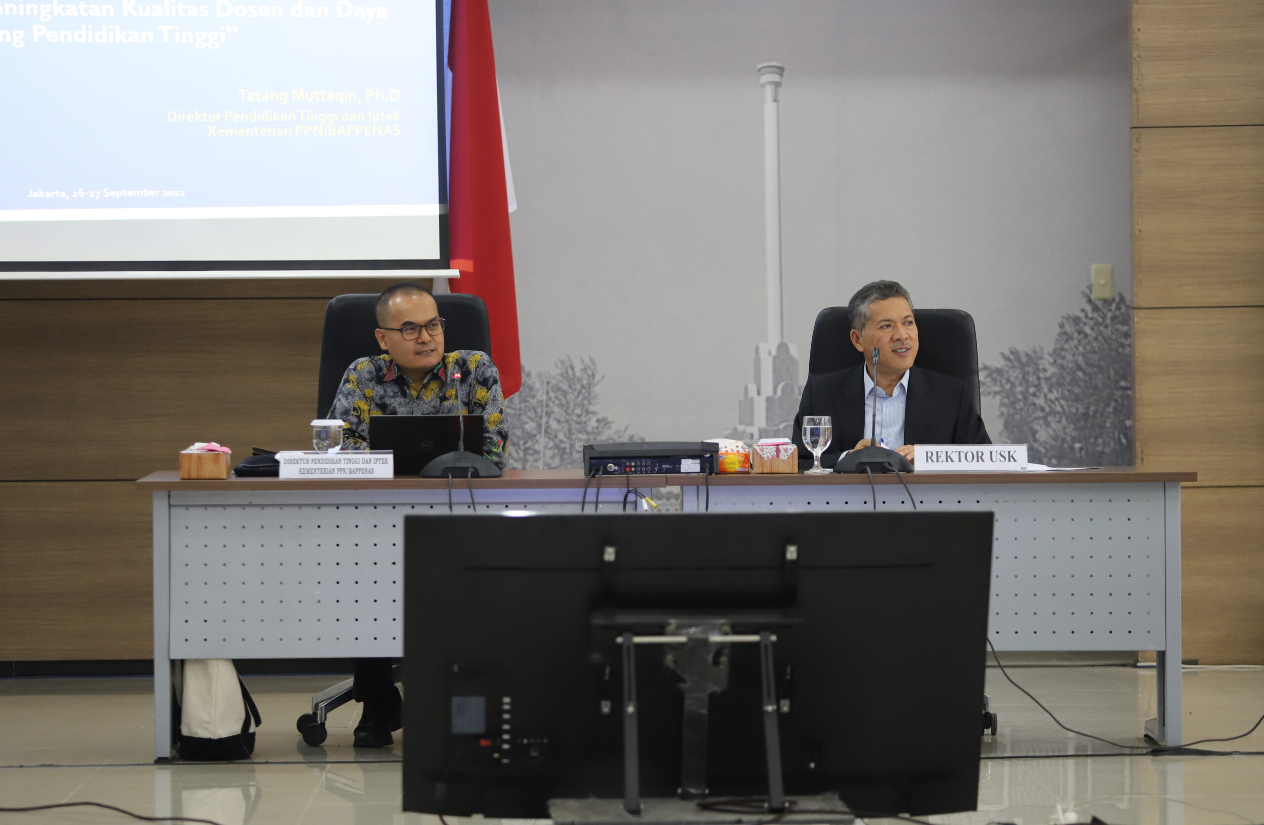 Susun RPJM 2025-2045, Bappenas Minta Saran Universitas Syiah Kuala