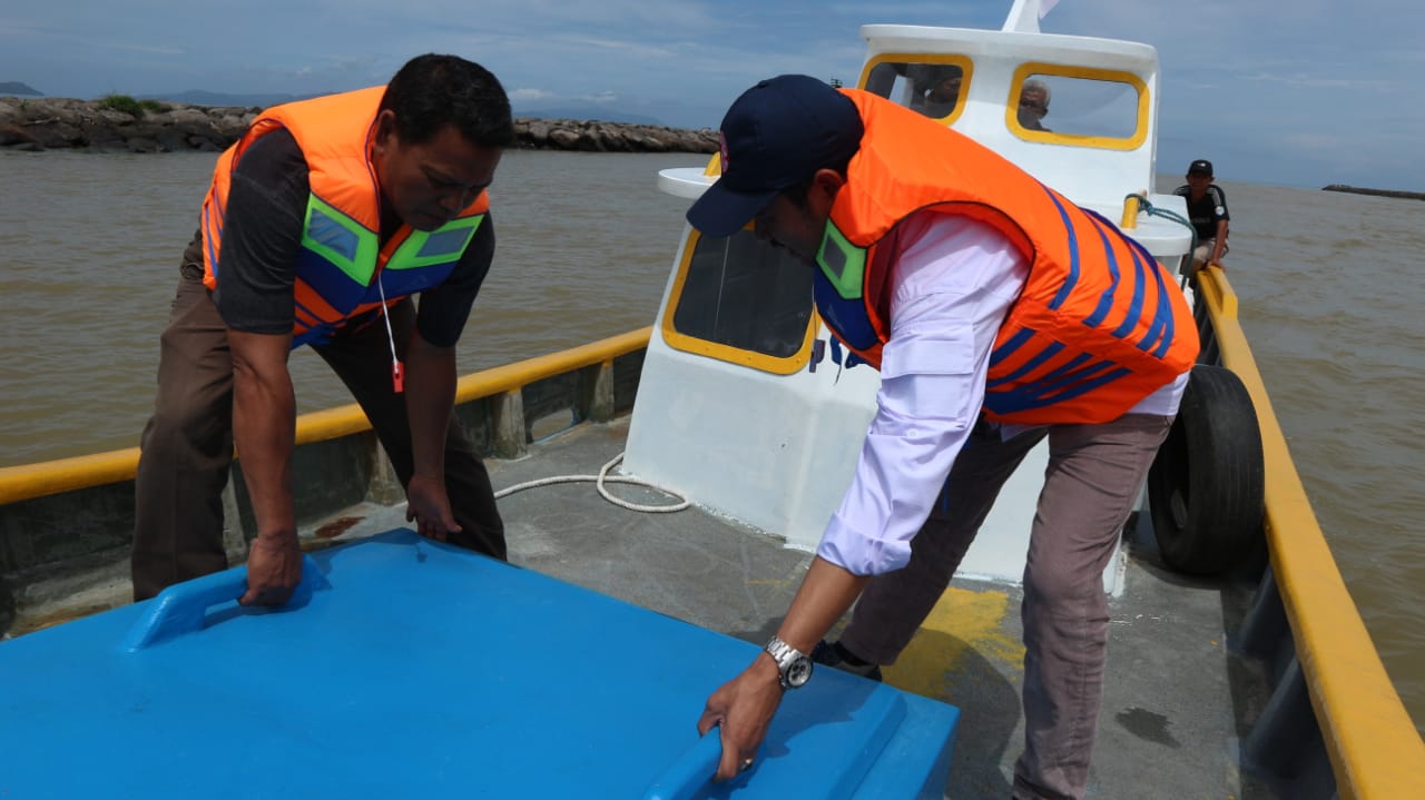 DKP Aceh Lakukan Peninjauan dan Ujicoba Kapal Tangkapan Ikan Berbahan Baku Fiber