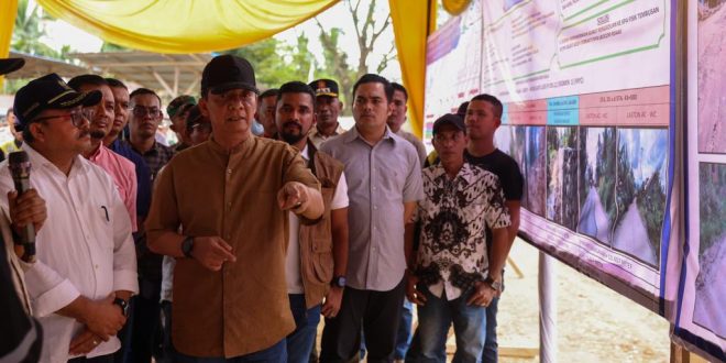 Pj Gubernur Aceh Minta Pengerjaan Jalan Peureulak-Lokop-Batas Gayo Lues Dipercepat
