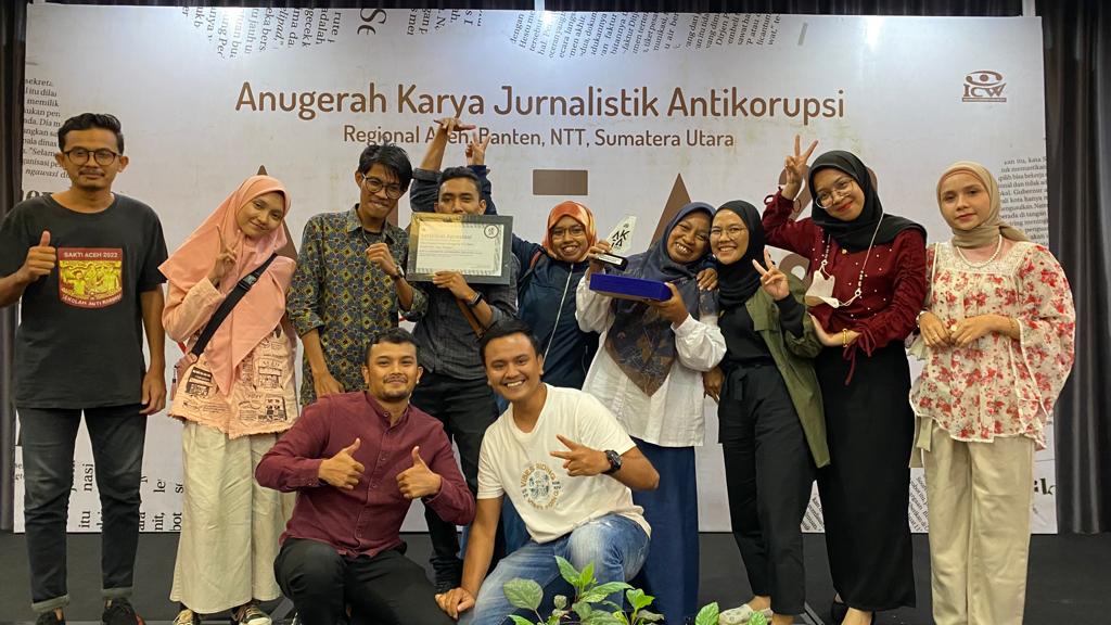 KJI Aceh Raih Anugerah Karya Jurnalistik Antikorupsi 2022