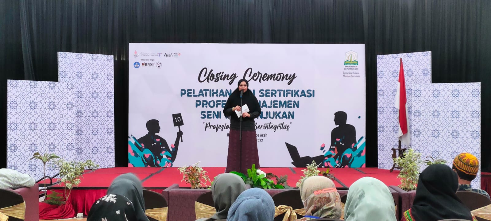 Pelatihan dan Sertifikasi Profesi Seni Pertunjukan Ditutup, Ini Harapan Disbudpar Aceh