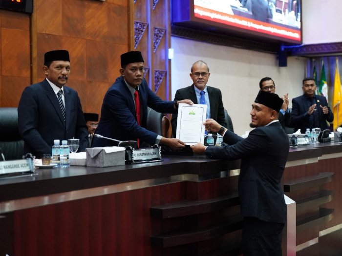 DPR Aceh Tetapkan 15 Judul Raqan Prolega 2023
