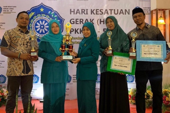 Kecamatan Tapaktuan Raih Juara Umum Lomba Gammawar Tingkat Kabupaten