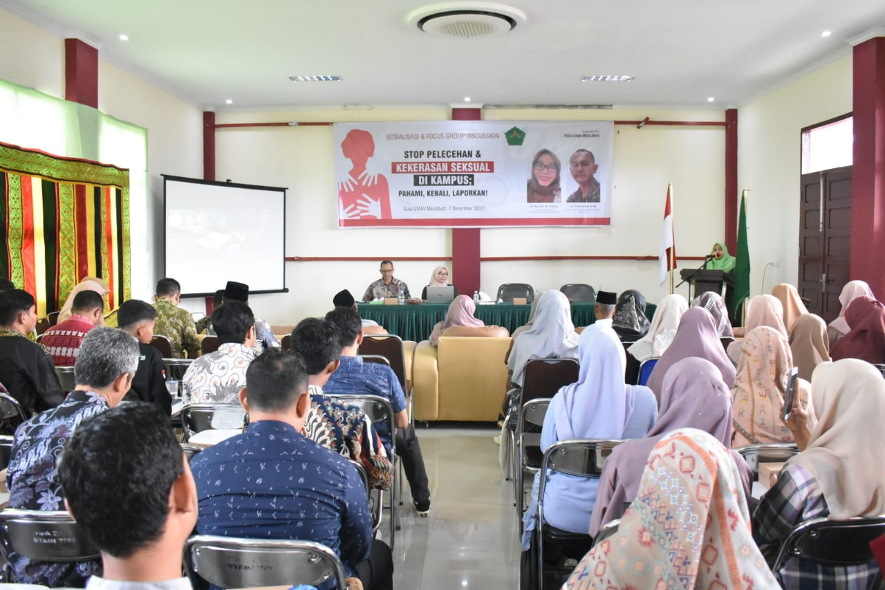 STAIN Teungku Dirundeng Gelar FGD Tolak Pelecehan dan Kekerasan Seksual