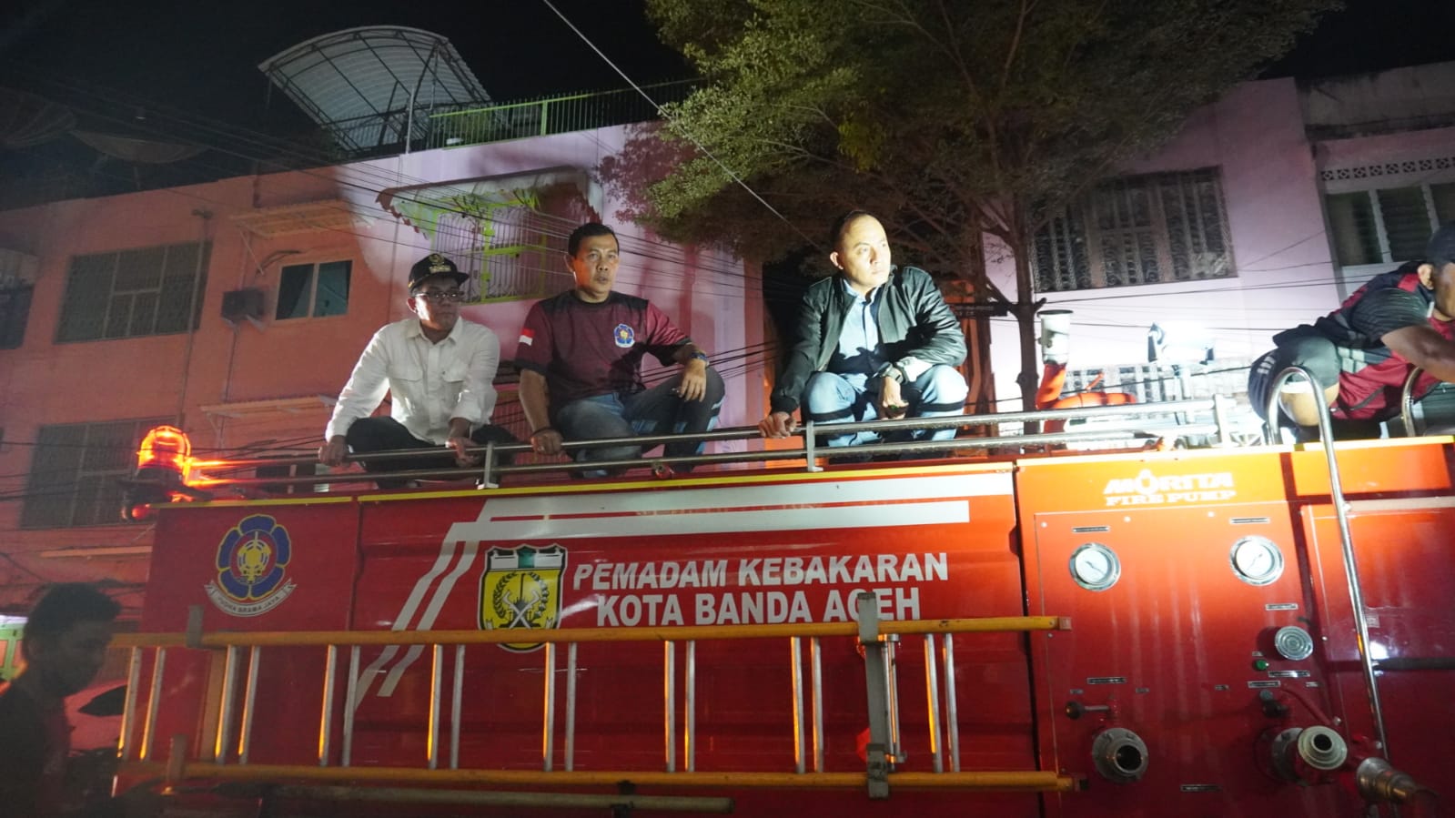 Kebakaran di Peunayong, Pj Wali Kota Apresiasi Gerak Cepat Petugas Damkar
