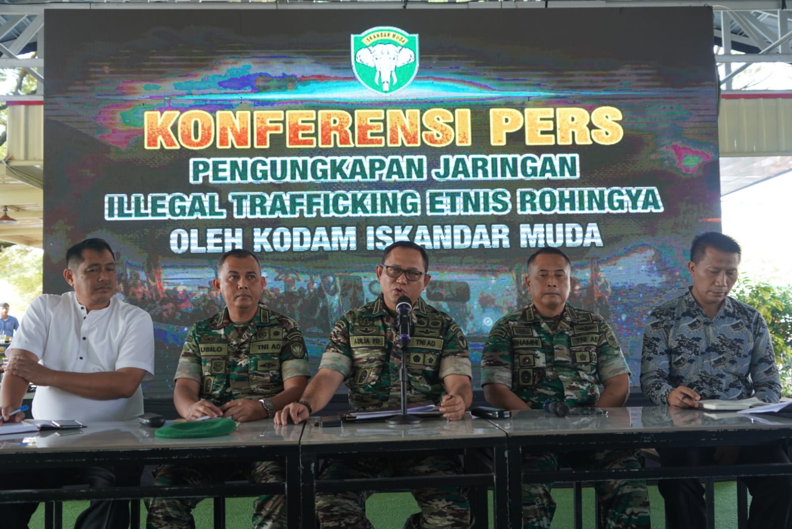 Intel Kodam IM Bongkar Penyelundupan Rohingya Jaringan Aceh-Malaysia