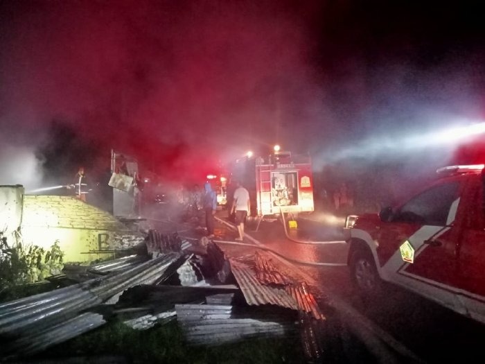 Dua Rumah di Aceh Tengah Hangus Terbakar