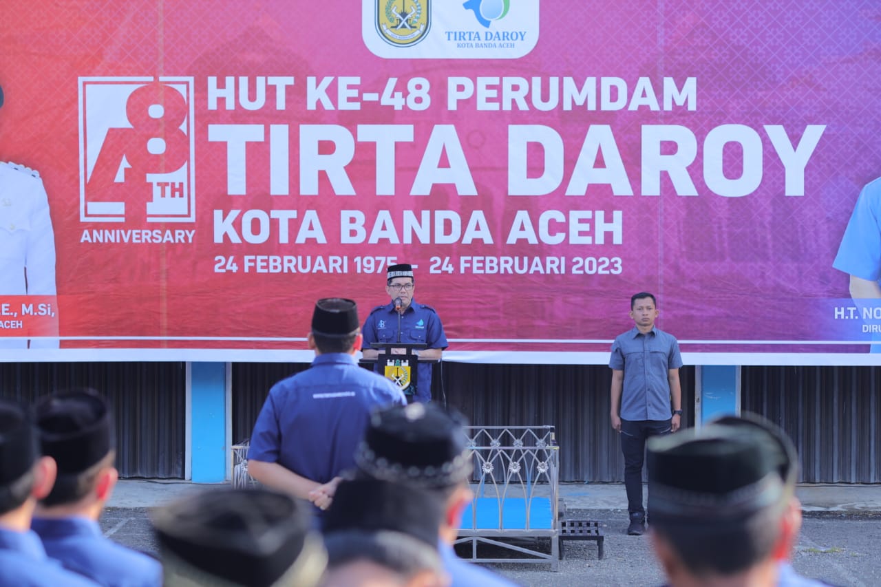 Pj Walkot Banda Aceh Minta Perumdam Tirta Daroy Tingkatkan Pelayanan Terbaik