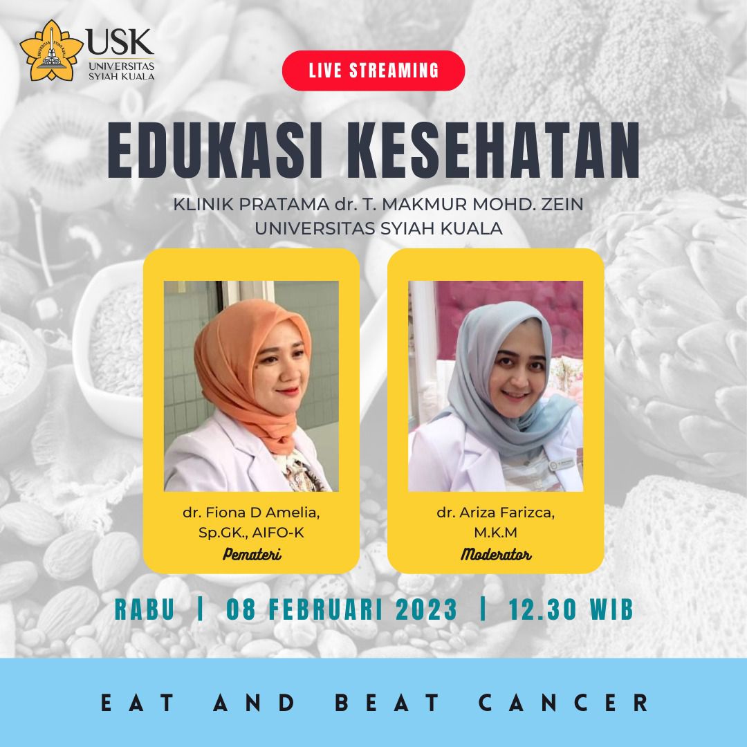 Klinik Pratama USK Edukasi Bahaya Kanker