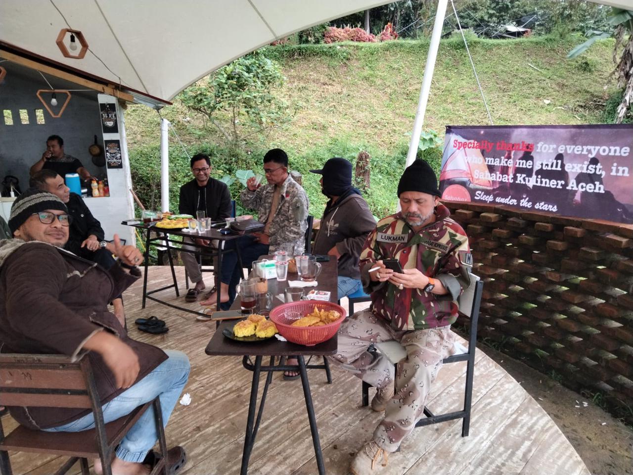 Sahabat Kuliner Aceh Gelar Gathering Sleep Under the Stars
